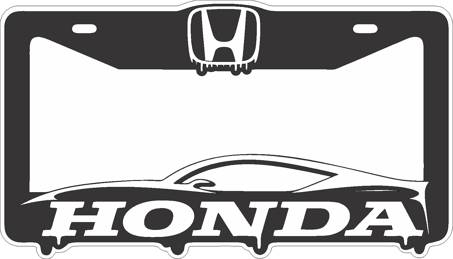 Porta placa- HONDA
