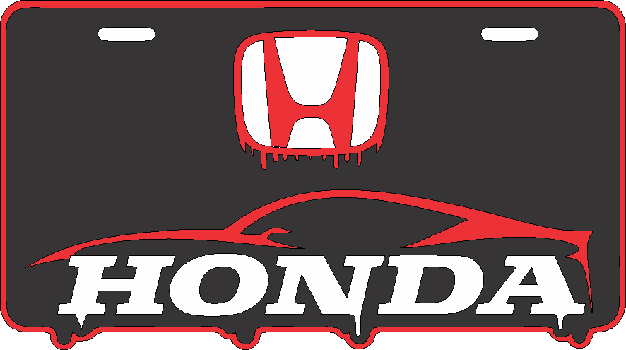 Placa -HONDA
