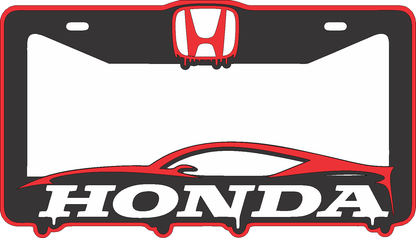 Porta placa- HONDA