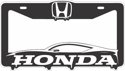 Porta placa- HONDA
