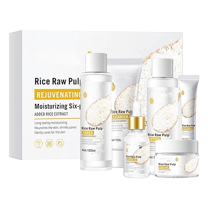 Set Facial de Pulpa de Arroz