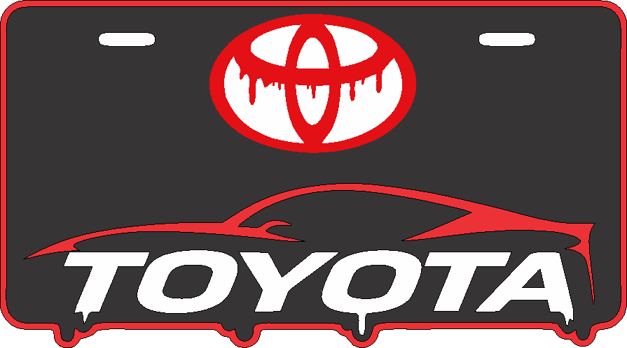 Placa-TOYOTA