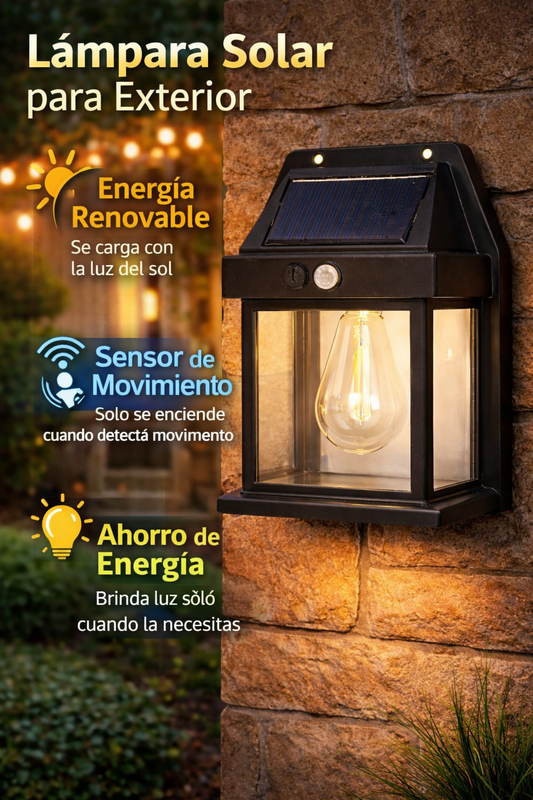 Lampara solar