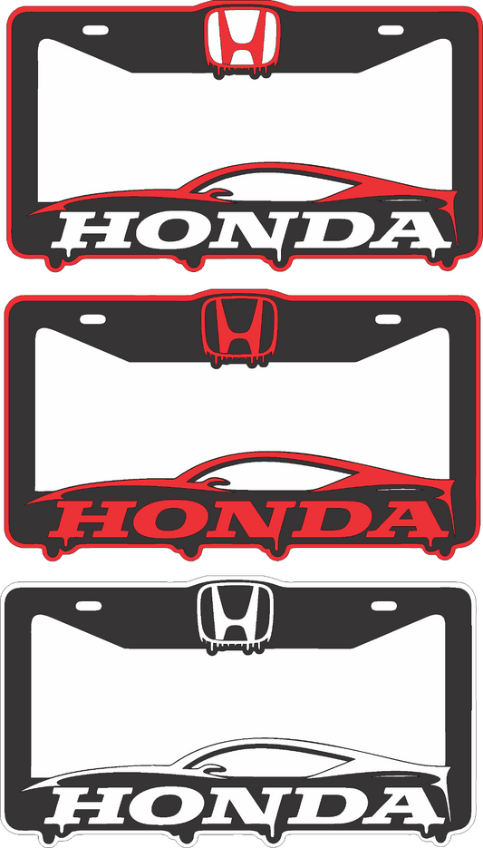 Porta placa- HONDA
